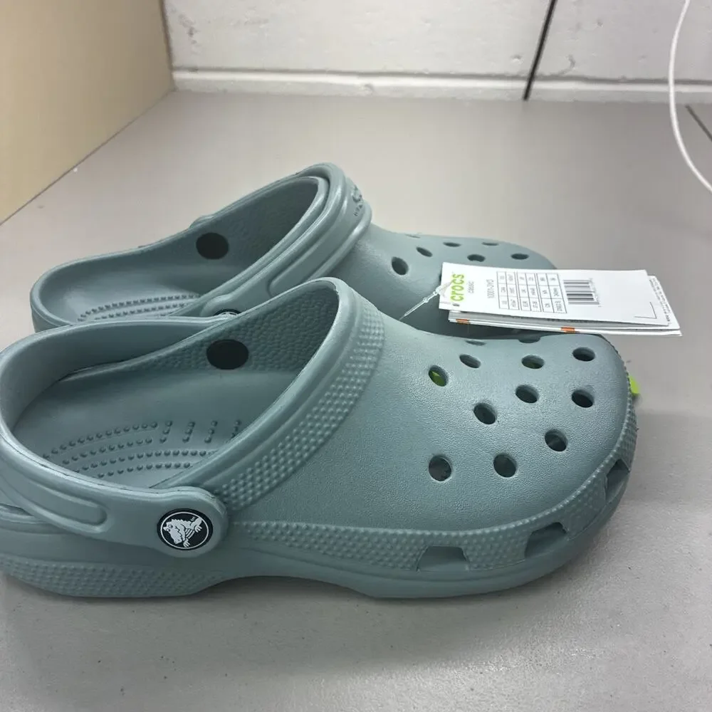 Crocs Classic Clog Pond Dusty Lilac Purple Men 5 Or Wmn 7 Casual Shoes 10001-3YO